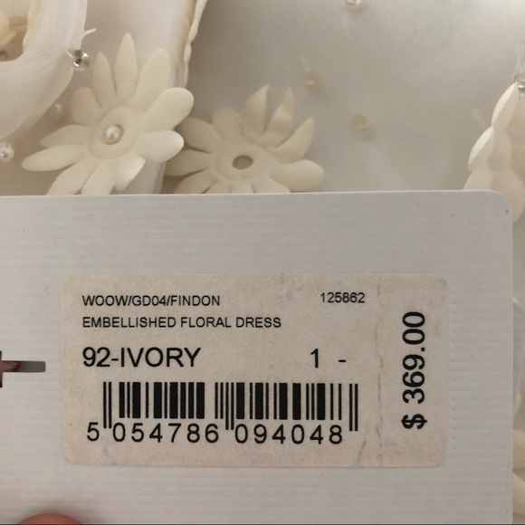 NWT Ted Baker Findon Embellished Floral Dress 2 - Picture 11 of 11